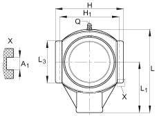 吊裝式軸承座單元 PTUE20-TV-FA125.5, 塑料軸承座,帶偏心鎖圈的外球面球軸承,帶 Corrotect? 涂層,P型密封 吊裝式軸承座單元 PTUE20-TV-FA125.5, 塑料軸承座,帶偏心鎖圈的外球面球軸承,帶 Corrotect? 涂層,P型密封