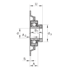 吊裝式軸承座單元 MSTU30, 鋼板軸承座,帶偏心鎖圈的外球面球軸承,P型密封,帶再潤滑結(jié)構(gòu) 吊裝式軸承座單元 MSTU30, 鋼板軸承座,帶偏心鎖圈的外球面球軸承,P型密封,帶再潤滑結(jié)構(gòu)