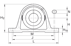 直立式軸承座單元 PAK45, 鑄鐵軸承座,外球面球軸承,根據(jù) ABMA 15 - 1991, ABMA 14 - 1991, ISO3228 帶有偏心緊定環(huán) 直立式軸承座單元 PAK45, 鑄鐵軸承座,外球面球軸承,根據(jù) ABMA 15 - 1991, ABMA 14 - 1991, ISO3228 帶有偏心緊定環(huán)